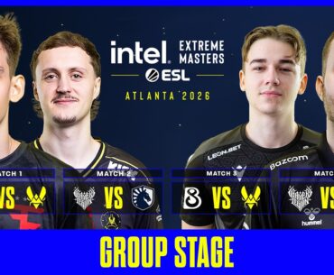 [FIL] IEM Atlanta 2026 - Vitality vs FaZe Clan, Liquid vs GL, Vitality vs B8, GL vs Astralis