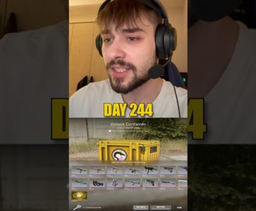 OPENING 1 CASE EVERY DAY UNTIL I GET A GOLD day 244 #shorts #cs2 #csgo #counterstrike #case