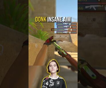 donk playing against faceit lvl 10 but it looks like a silver lobby  #csgo  #cs2clips #donk