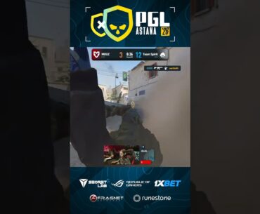 tN1R DESTROYED THEM ALL in 1v3 situation! #pgl #astana #cs #cs2