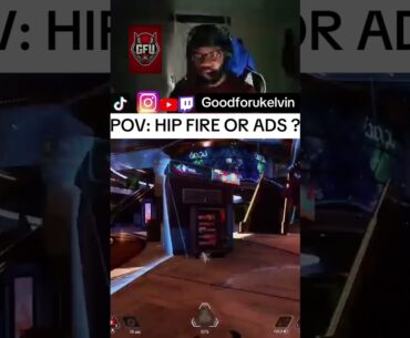 What gets the kill quicker here? ADS or hip fire? #fps #gaming #twitch #apexlegends #apex #gfu