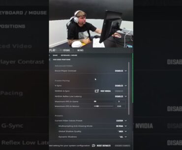 s1mple CS2 settings 2025