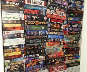 Helping my dad clean out a spare room and found a bunch of our old games.