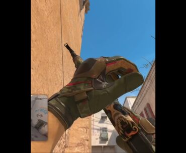 BEST Dust 2 Short Flash Trick! | Counter Strike 2 #counterstrike2 #shorts #fpsgaming #gameplay