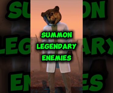 How To Summon LEGENDARY ENEMIES in Fallout 4