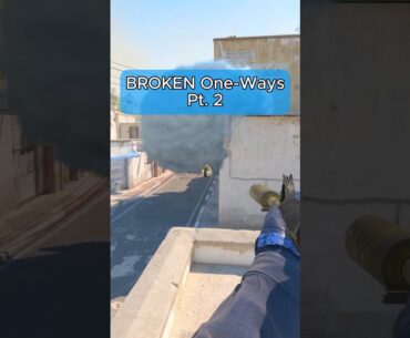 This Dust 2 one-way surprises enemies!  #cs2 #dust2 #smokes #oneway #lineups  #counterstrike