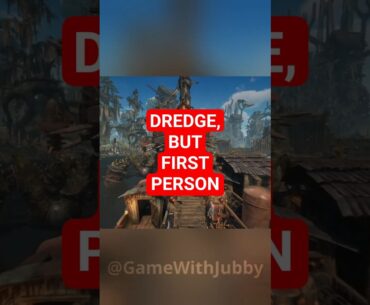 Dredge, but First Person #gaming #steam #fishing