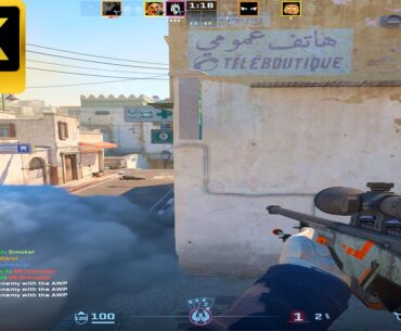 Counter Strike 2 -  Dust 2 -  Full Gameplay