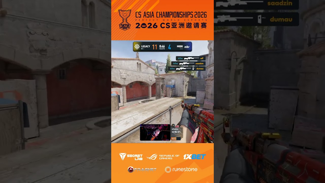 Kl1m Lands The Cleanest AWP Quad Kill Ever #cac #asia #cs #cs2 Kl1m Lands The Cleanest AWP Quad Kill Ever #cac #asia #cs #cs2