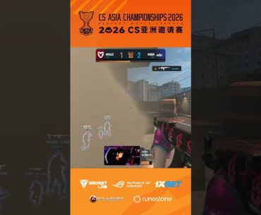 jL SOLO ACES MIBR in Overpass Round! #cac #asia #cs #cs2