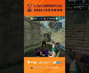 NiKo SHUTS DOWN the retake with 3 HEADSHOTS #cac #asia #cs #cs2