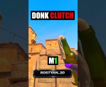 DONK CLUTCH Dust 2 CS2 #cs2 #csgo #faceit