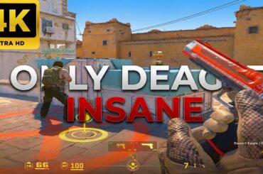 Counter Strike 2 -  Dust 2 (Only Deagle) - Full Gameplay