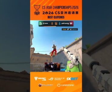 BEST CLUTCHES of PGL CS Asia Championships 2026 | CS2
