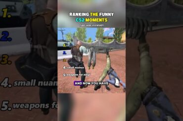 Ranking The Funniest CS2 Moments 😭