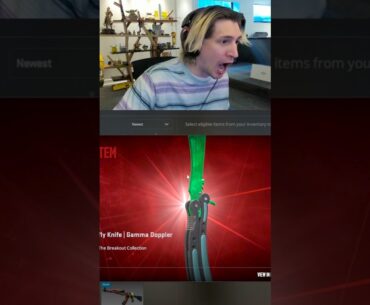 XQC hits a MAX WIN in cs2