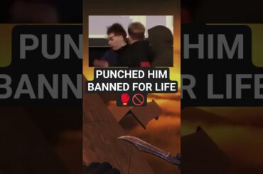 A CS2 Pro Punched His Opponent Live On Stage. Got Banned For Life.