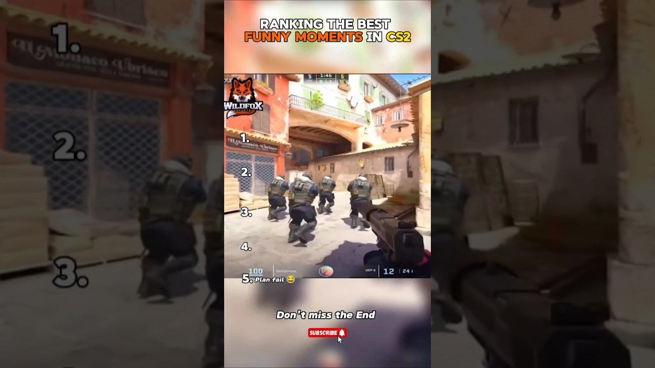 Top 5 best funny Moments in CS2 😂 #cs2 #gaming #cs2memes #funny Top 5 best funny Moments in CS2 😂 #cs2 #gaming #cs2memes #funny