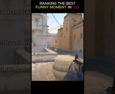 TOP 5 FUNNY MOMENTS IN CS2 #csgo #wtfcsgo #gaming #counterstrike #csgomoments #csgoclips