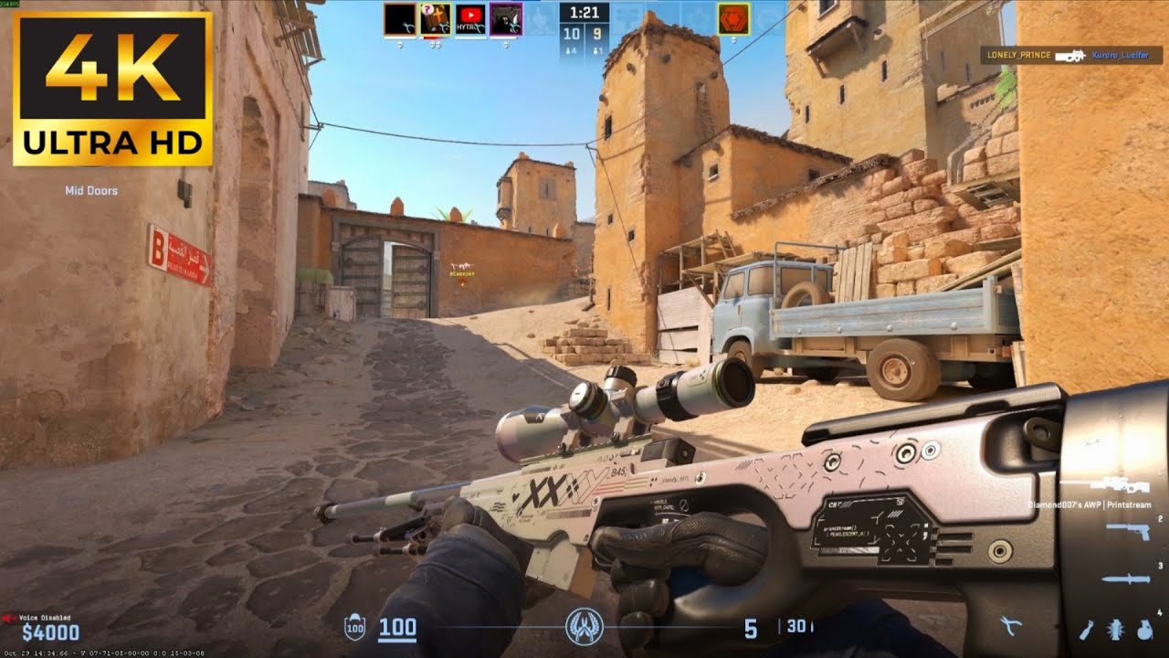 Counter-Strike 2 Gameplay 4K (No Commentary) Counter-Strike 2 Gameplay 4K (No Commentary)