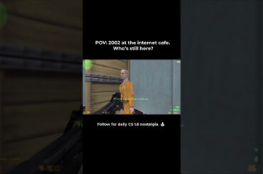 POV: POV: 2002 at the internet cafe. Who’s still here? #csgo #cs  #cs2  #Gaming #RetroGaming