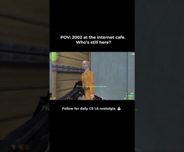 POV: POV: 2002 at the internet cafe. Who’s still here? #csgo #cs  #cs2  #Gaming #RetroGaming