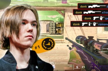 Donk’s #1 FACEIT Lead Is Hard To Catch