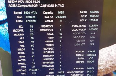 I overclocked everything on my computer