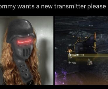 Mommy wants a new transmitter please