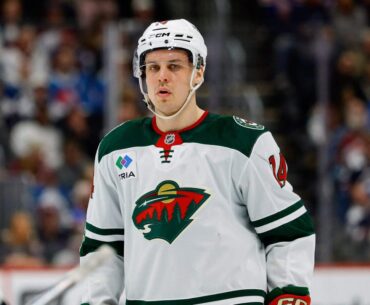 Wild’s Joel Eriksson Ek practices, is a possibility to return in Game 3 vs. Avalanche