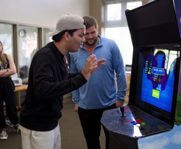 Computer science students take video games from concepts to the actual arcade