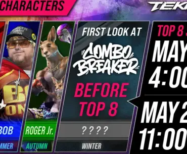 Identity of the final Season 3 character of Tekken 8 to be revealed at Combo Breaker 2026