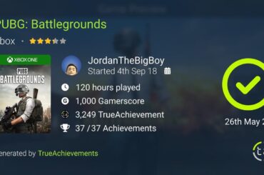 PUBG Completed!