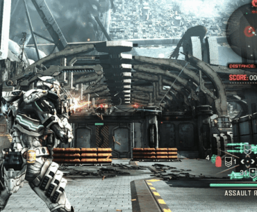 Vanquish (2010) is such an underrated gem of a game. Basically Metal Slug with Gears Of War makeup and Max Payne bullet time. It's also on sale for $5.99 on Steam
