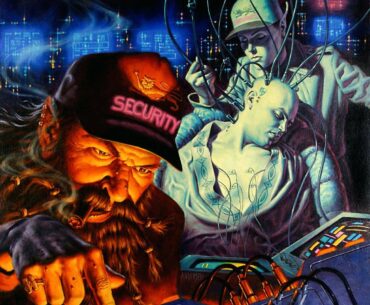 Cover art for “SHADOWRUN: Corporate Security” (1995), illustrated by Doug Andersen.