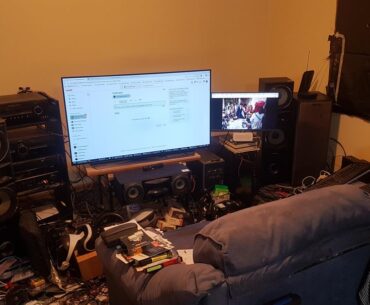 Do I have a mouse problem?  Part 2 electric boogooloo (Entire house, racing wheel collections, flight sticks, covering almost every square inch... debating on having a tablet on the toilet door)
