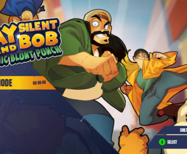 Jay and Silent Bob Chronic Blunt Punch Title Screen