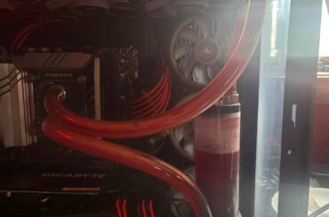 Need to flush custom water cooler