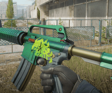 M4A1-S | Electrum sticker craft :-)