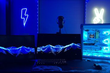 First Ever PC Setup As A High School Junior
