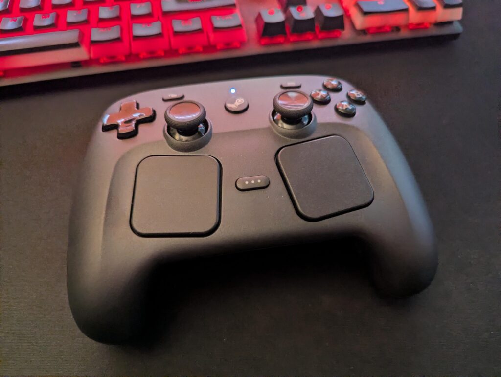 Cyberpunk 2077 is my fave game to play on the new Steam Controller Cyberpunk 2077 is my fave game to play on the new Steam Controller