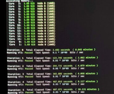 What is the acceptable difference in test speed in VT3? 9800x3d