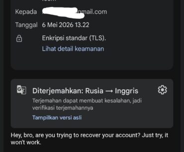 Account Hacked
