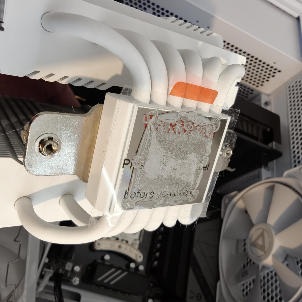 I always thought to myself… “what sort of moron doesn’t see the plastic when building a pc?” I always thought to myself... "what sort of moron doesn't see the plastic when building a pc?"
