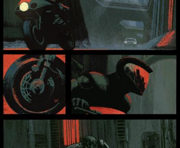 My Noir Cyberpunk Comic (RIOT)