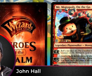 New Heroes Of The Realm Magic Card Depicts Mr. Monopoly As A Planeswalker