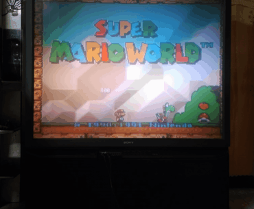 Man....gaming on a Rear Projection TV was so mind blowing back in the day.