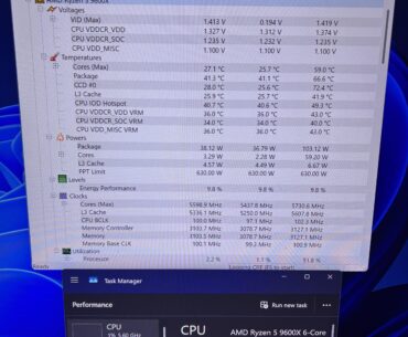 It took 1.375v, my 9600X seems stable now at 5600 MHz in gaming