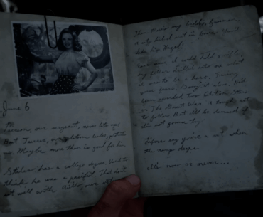 talking again about Daniels diary, does it appear at any other point besides D-Day?