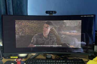 Owning a monitor experience cut scenes are cropped